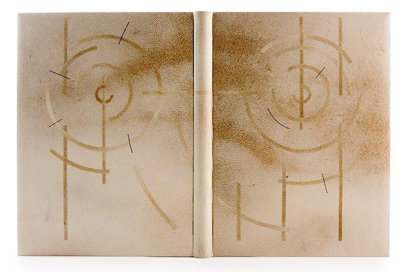 Ganzpergamenteinband in Scharniertechnik, Otto Dorfner, 2017